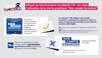 infographie cartouche offre éligible à Mon Compte Formation