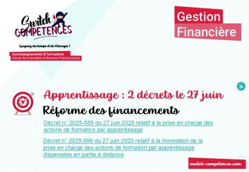 décrets 27 juin 2025 - réforme financement apprentissage